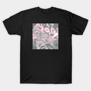 Demigirl Pride Abstract Swirled Spilled Paint T-Shirt